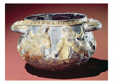 Drinking Cup Depicting Scythian Soldiers (Silver Gilt) Giclee Print by  Greek