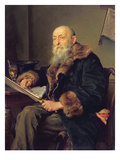 The Starost, 1887 (Oil on Panel) Giclee Print by Ludwig Knaus