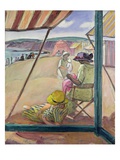 Saint-Gildas Point, 1922 (Oil on Canvas) Reproduction procédé giclée par Henri Lebasque