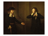 Shylock and Tubal from Act Iii, Scene II of 'The Merchant of Venice' by William Shakespeare Giclee Print by Herbert Stoppelaer