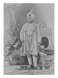 Jagatjit Singh of Kapurthala, 1891 (Engraving) Giclee Print by  English Photographer