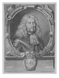 Ludwig Vi, Landgrave of Hesse-Darmstadt, Engraved by Bartholomaus Kilian Ii, 1678 (Engraving) Giclee Print by Johann Georg Wagner