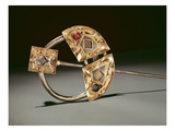 Annular Brooch, Ardagh Hoard, Reerasta, County Limerick, Viking Age (Silver-Gilt) Giclee Print by  Celtic