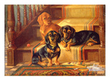 Fashionable Refinities Giclee Print by Valentine Thomas Garland
