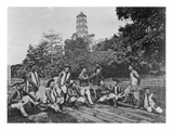 The Native Guard of Sir D.B Robertson, British Consulat, Canton, 1872 (B/W Photo) Giclee Print by John Thomson