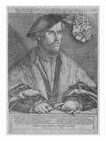Duke Wilhelm V of Cleve, 1540 (Engraving) Giclee Print by Heinrich Aldegrever