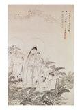 Madonna and Child (Pen and Ink on Paper) Giclee Print by  Chinese
