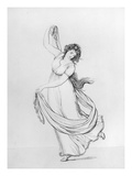 The Muse of Dance, Plate VI Giclee Print by Frederich Rehberg