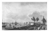 View of the Port of Bordeaux Seen from Chateau Trompette, 1759 (Oil on Canvas) Giclée-Druck von Claude Joseph Vernet