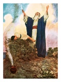 Abraham Offering Up Isaac Giclee Print by William Hatherell