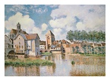 Moret-Sur-Loing, the Porte De Bourgogne, 1891 Reproduction procédé giclée par Alfred Sisley