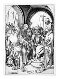 Christ before Annas (Engraving) Giclee Print by Martin Schongauer