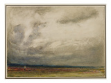 A Gathering Storm, 1908 (W/C and Bodycolour on Paper) Giclee Print by Albert Goodwin