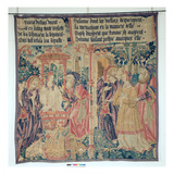 Susanna and the Elders, Central Panel from the Story of Susanna (Tapestry) Giclee Print by  French