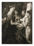 La Bella Mano, 1905 (Photogravure) (See 106994) Giclee Print by Dante Gabriel Rossetti