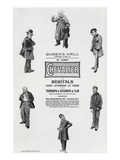 Poster Advertising Albert Chevalier's Recital at the Queen's Hall (Engraving) Giclee Print by  English