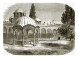 Baptistry or Phiale of Saint Laura Reproduction procédé giclée par  English