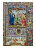 The Crucifixion and the Last Supper (Vellum) Giclee Print by Bartolomeo Della Gatta
