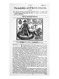 Frontispiece of 'The Tragicall History of the Life and Death of Doctor Faustus' Giclee Print by  English