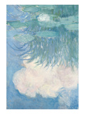 Waterlilies, Detail, 1914-17 (Oil on Canvas) (See also 82318) Reproduction procédé giclée par Claude Monet