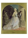 Envy (W/C on Paper) Giclee Print by Adelaide Claxton
