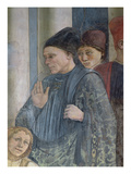 The Celebration of the Relics of St. Stephen (Detail) 1452-66 (Fresco) (See also 63781 and 63782) Giclee Print by Fra Filippo Lippi
