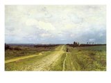 The Vladimirka Road, 1892 (Oil on Canvas) Giclee Print by Isaak Ilyich Levitan