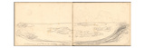 Nympheas Pond (Pencil on Paper) Giclee Print by Claude Monet