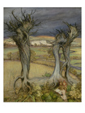Near Amberley (Oil on Canvas) Giclee Print by Arthur Rackham
