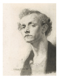 Study of Jack Knewstub, 1905 (Pencil on Paper) Giclee Print by Sir William Orpen