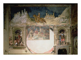 Guidoriccio Da Fogliano (Fresco) Giclée-tryk af Simone Martini Guidoriccio Da Fogliano (Fresco) Giclée-tryk af Simone Martini