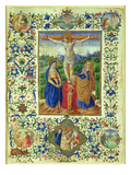 The Crucifixion Surrounded by Six Medallions Depicting Six Episodes from the Passion of Christ Giclee Print by  Francesco d'Antonio del Chierico