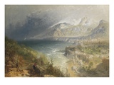 Marina Grande, Sorrento (Oil on Canvas) Giclee Print by James Baker Pyne