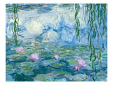 Waterlilies, 1916-19 (Oil on Canvas) (Detail of 161015) Reproduction procédé giclée par Claude Monet