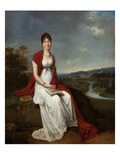Young Lady (Oil on Panel) Giclee Print by Adele Romany