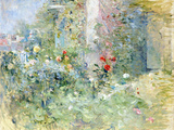 The Garden at Bougival, 1884 (Oil on Canvas) Giclee Print by Berthe Morisot
