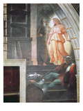 St Peter Escapes with the Angel, from 'The Liberation of Saint Peter' in the Stanza D'Eliodoro Reproduction procédé giclée par Raphael 