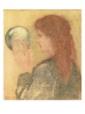 Astrologia, 1893 (Pastel on Paper) Giclee Print by Sir Edward Burne-Jones