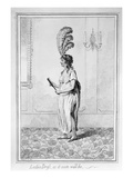 Ladies Dress, as it Soon Will Be, Published by Hannah Humphrey, 1796, (Etching) Giclee Print by James Gillray
