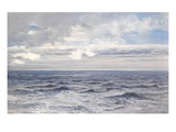 Silver Sea, 1869 (Oil on Canvas) Giclee Print by Henry Moore