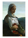 Mary Madgalen, 1859 (Oil on Canvas) Giclee Print by John Rogers Herbert