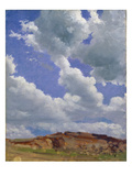 Clouds (Oil on Canvas) Giclee Print by Thomas Cooper Gotch