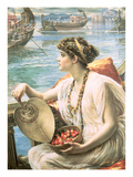 A Roman Boat Race Reproduction procédé giclée par Sir Edward John Poynter