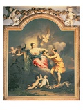 Juno Receives the Head of Argus (Oil) Giclée-tryk af Jacopo Amigoni Juno Receives the Head of Argus (Oil) Giclée-tryk af Jacopo Amigoni