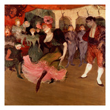 Marcelle Lender Dancing the Bolero in 'Chilperic', 1895 (Oil on Canvas) Reproduction procédé giclée par Henri de Toulouse-Lautrec