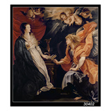 Annunciation, 1609 (Oil on Canvas) Giclee Print by Peter Paul Rubens