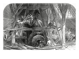 Mr Wyatt's Foundry, Published in the Illustrated London News, 11th July 1846 (Engraving) Giclee Print by Ebenezer Landells