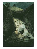 The Parys Mine in Angelsea, C.1805 Giclee Print by Francois Louis Thomas Francia