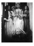 Illustration for 'The Princess' by Alfred, Lord Tennyson, 1875 (Albumen Print) Giclee Print by Julia Margaret Cameron