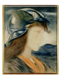 Perseus (Pastel on Paper) Giclee Print by Simeon Solomon